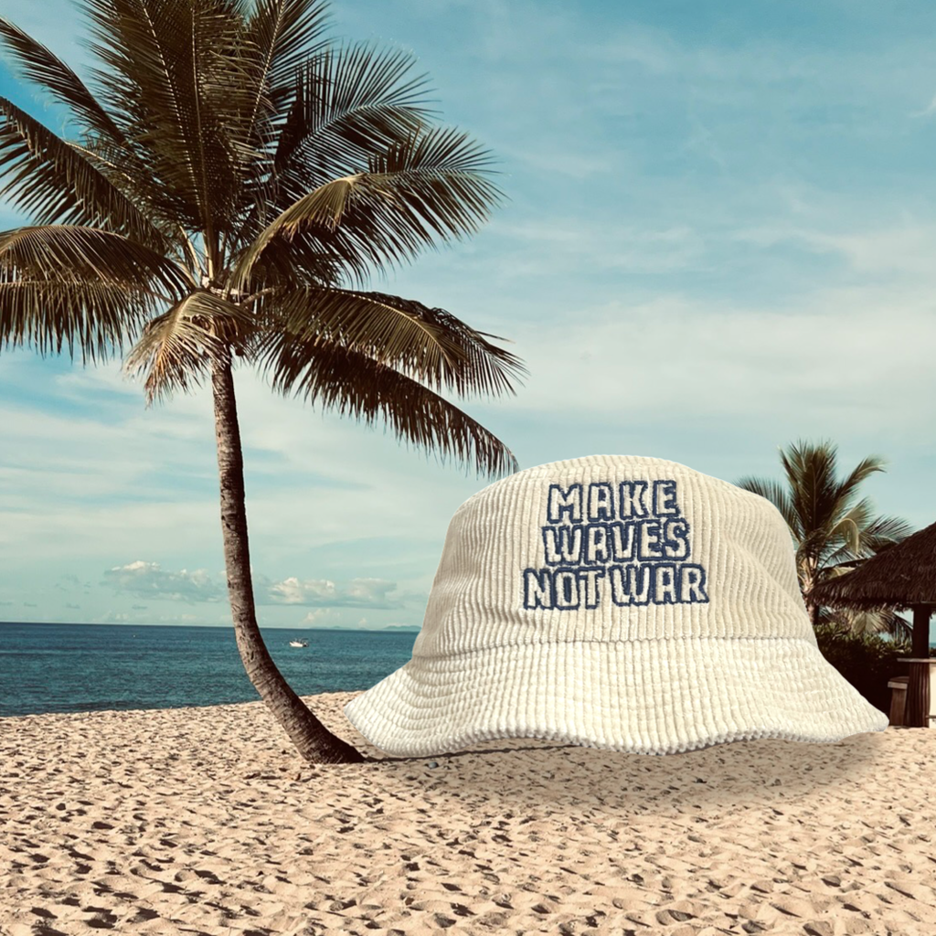 MWNW bucket hat | coconut cream cord