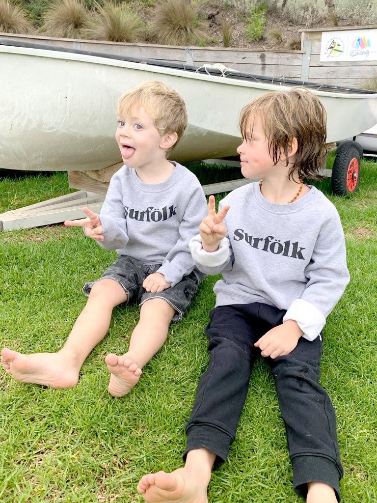 surfölk sweatshirt | grey marle